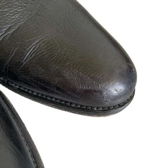 TAFT Men’s Leather Chelsea Ankle Boots Black 40 - Picture 4 of 16